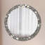 Huldar Glass Flat Wall Mirror