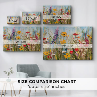 Floral Series-CXXXIX -Gallery Wrapped Cavas