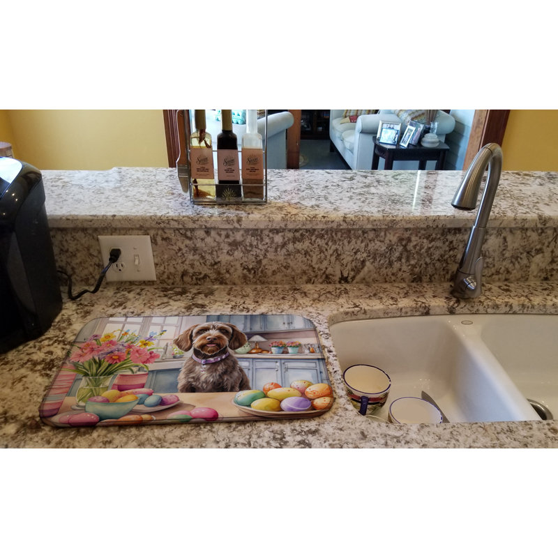 Tapis de séchage décoratif