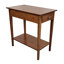 Table de bout en bois massif avec rangement Amreece-614097056