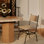 Chaise Gillian Segal pour Moe's Posta