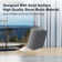 70.86''L x 33.46''W Freestanding Solid Surface Resin Stone Bathtub With Pop-Up Drain And Overflow