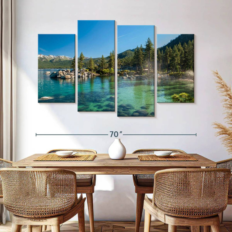 Alvord Emerald Lake Tahoe, H 42 po x l 68 po