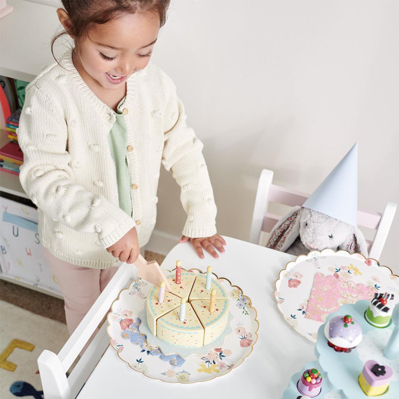 Rainbow Happy Birthday Cake