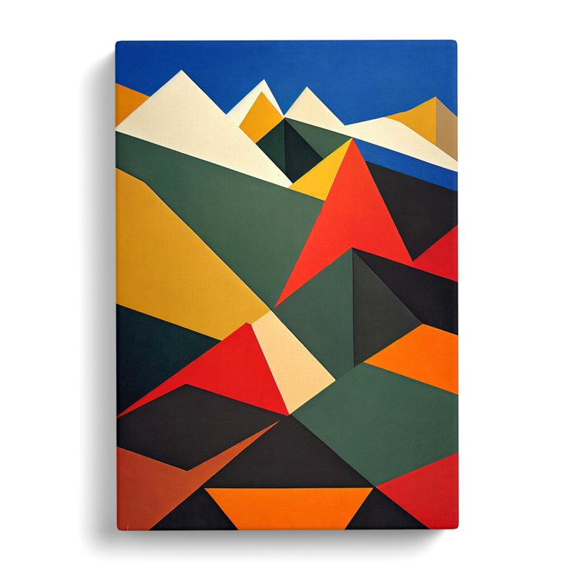Mountain Abstract Vol.2 - Wrapped Canvas, 50cm H x 35cm W x 3cm D