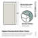 Esprit 56 in. - 60 in. x 60 in. French Monture Sliding Bathtub Door