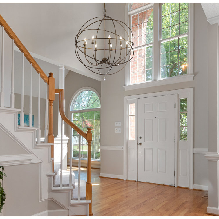 Terrionna 9 - Light Sphere Globe Chandelier