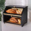 Boîte à pain en bambou double couche pour comptoir de cuisine-647573055