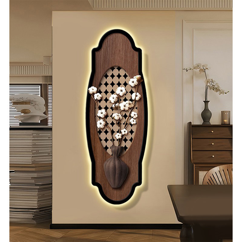 Art mural français rétro français sans cadre, H 39,37 po x l 12,99 po x P 0,79 po