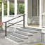 Ensemble de 2 rampes d'escalier d'extérieur en métal-99955510