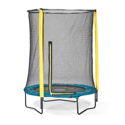 4.5' Round Trampoline with Safety Enclosure