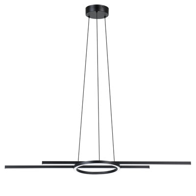 Luminaire suspendu linéaire à 1 lumière Chandu