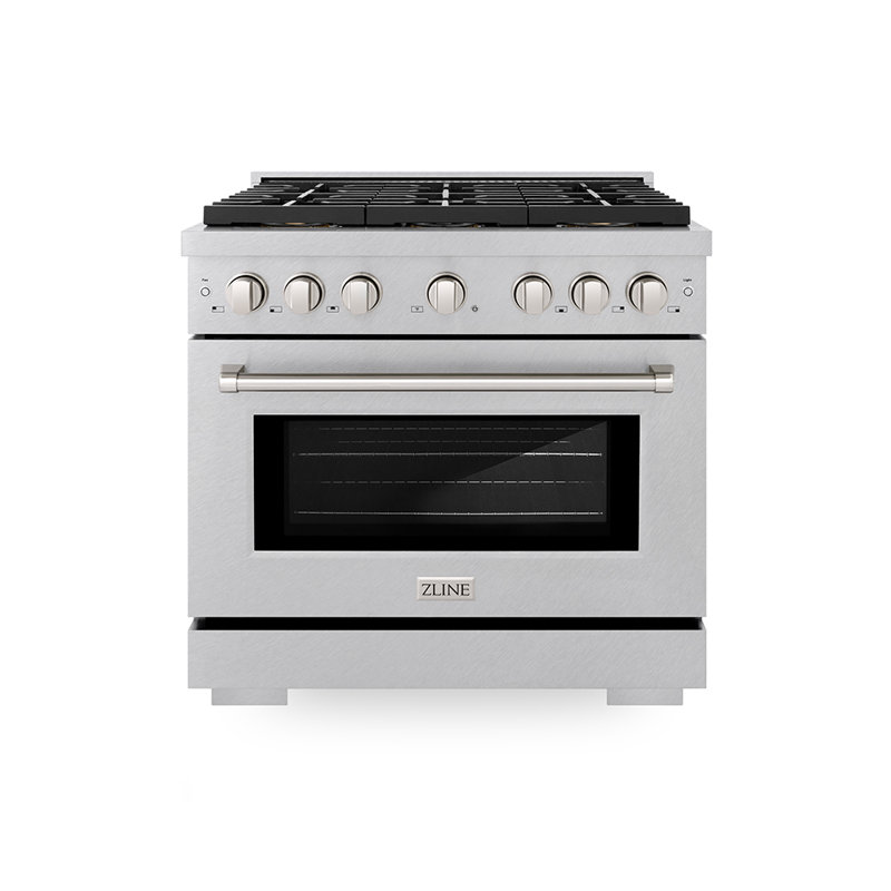 ZLINE 30 in. 4.2 cu. ft. Paramount Dual Fuel Range W/ 4 Burner DuoPro Cooktop and Electric Convection Oven in Satin Stainless Steel