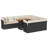 Vidaxl Garden Sofa Set Black