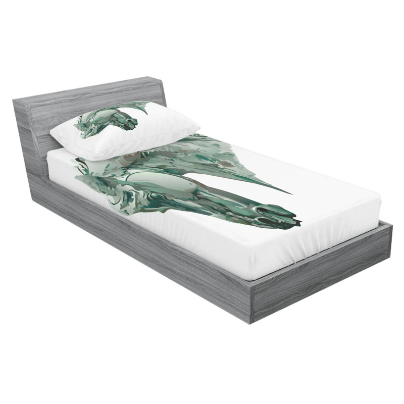 Microfiber Sheet Set, Twin Sheet Set with Fitted Sheet