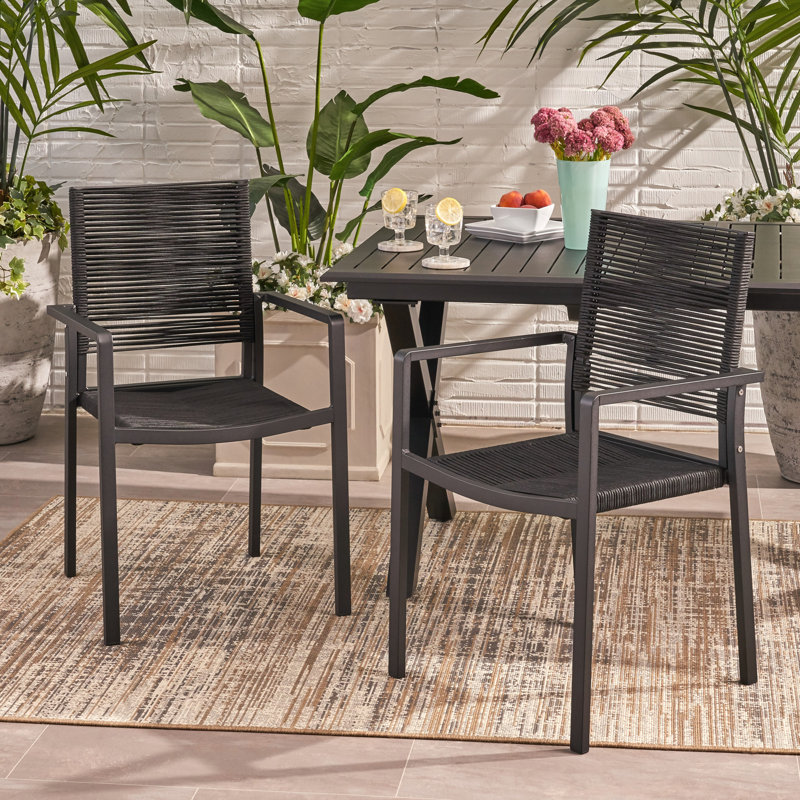 Chaises de table à manger pour patio