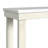 Jocelyn Sofa Table in Brushed White