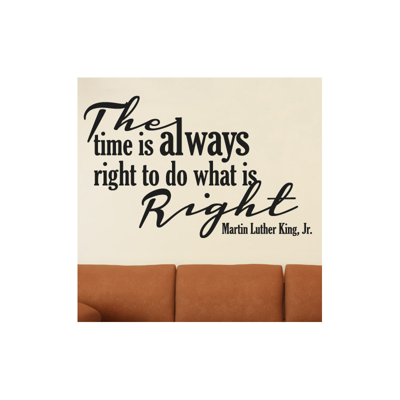 Non-Wall Damaging Wall Decal, Black, Large