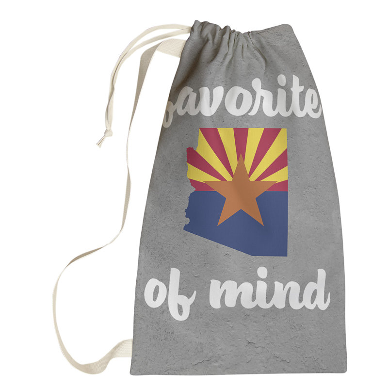 Fabric Laundry Bag with Handles, Large (76.5" H x 29.5" W x 1.5" D), Arizona