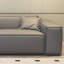 Small-Apt Minimalist Cube Straight Sofa