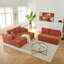 Canapé modulaire 132 po en forme de U en chenille avec porte-gobelets, poches latérales et sans assemblage-1905956740-1905956743