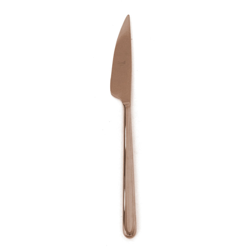 Linea Dinner Knife, Bronzo