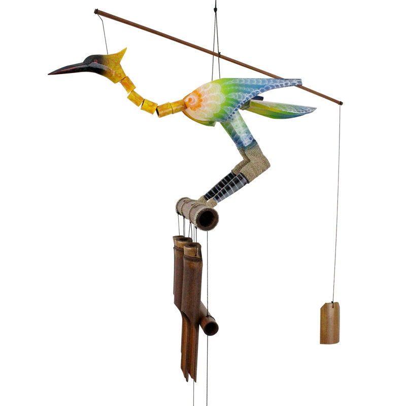 Bamboo Animals Wind Chime
