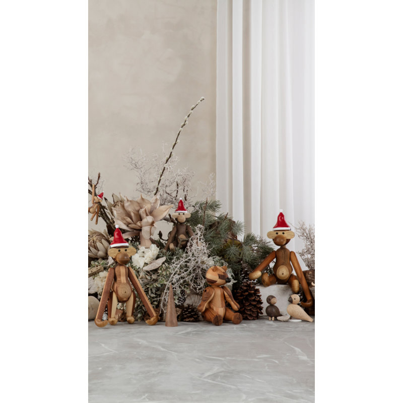 Santa's Cap Medium, 1.2" H x 1" W x 1" D