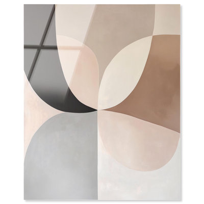«Curvilinear Quadrants I», reproduction d'art acrylique sur toile par Art Remedy