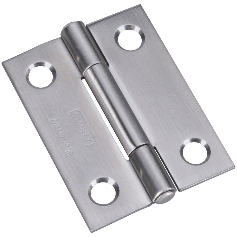 2" H x 2" W Butt Bearing Single Door Hinge