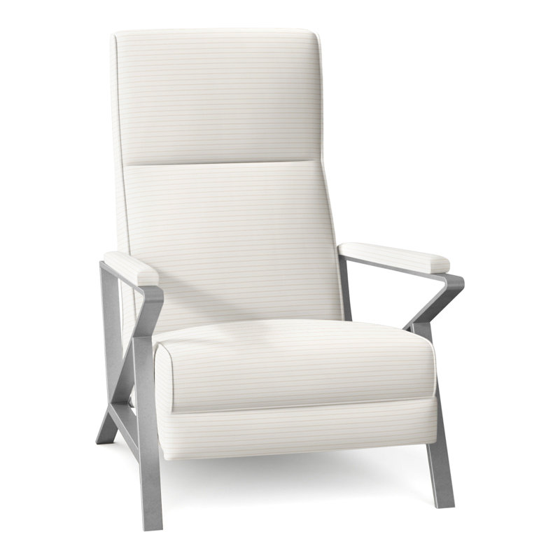 Infinity Recliner, Brushed Nickel, Perigold Birchbox Natural