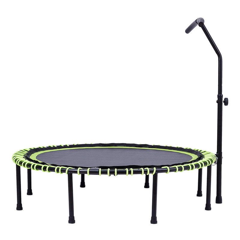 Freeport Park ft Round Backyard Trampoline, Black/Green