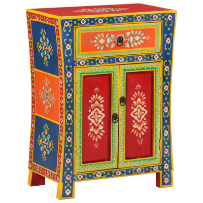 Jeyly Solid Wood Accent Cabinet