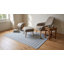 Tapis contemporain gris / gris en laine noué à la main-88615530