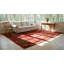 Hand Knotted Pile Red / Rust Wool Antique 1920s Rectangle Chinese Art Deco Rug