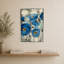 «Aquamarine Floral» par Silvia Vassileva, impression sur toile-130839446-130839449