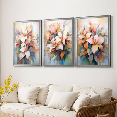 NAUTICAL Series XCIX  -Custom Framed  Wrapped Gallery Canvas - 3 Pieces