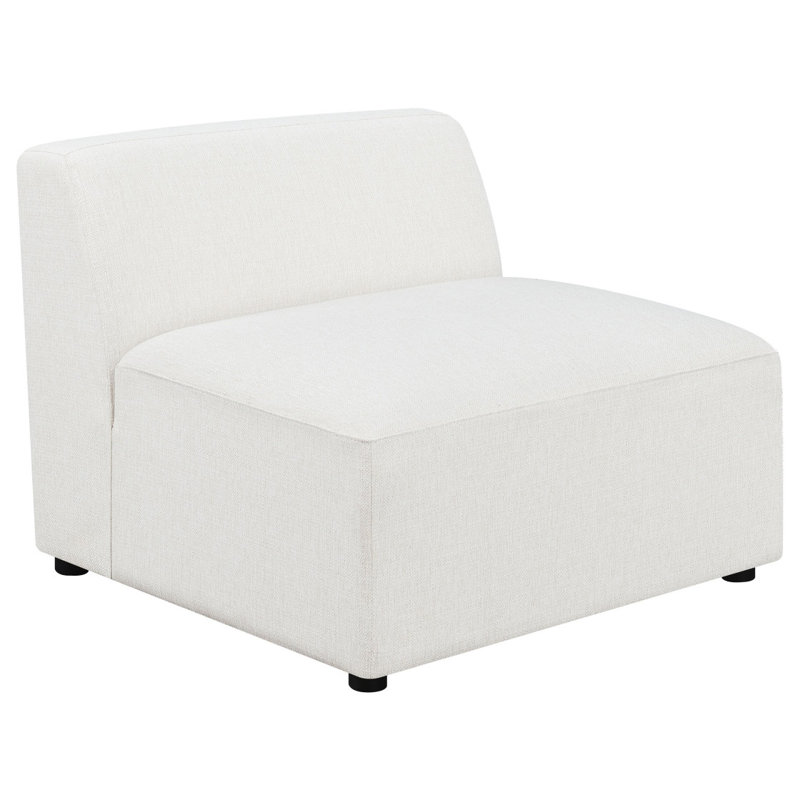Chaise sans accoudoirs à dossier serré Freddie Pearl