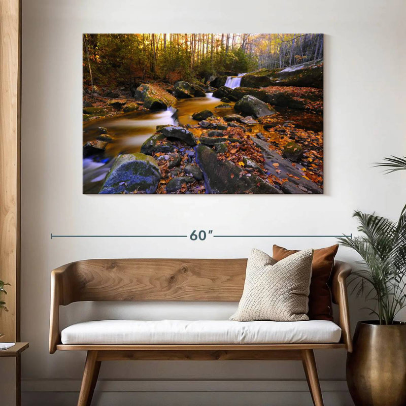Alvord Autumn Stream, 32" H x 48" W
