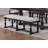 Daiona Polyester Upholstered Bench