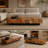 Caid Solid Wood Beam Coffee Table 