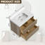 Meuble-lavabo mural flottant avec lavabo simple 30 po Melihcan