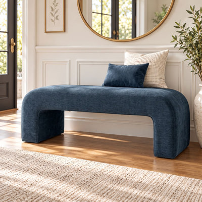 Ichika 47" W Upholstered Bench