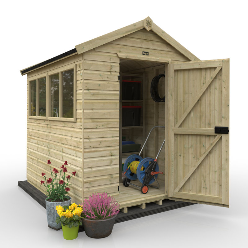 8x6w Tiger Elite Pressure-Treated Apex