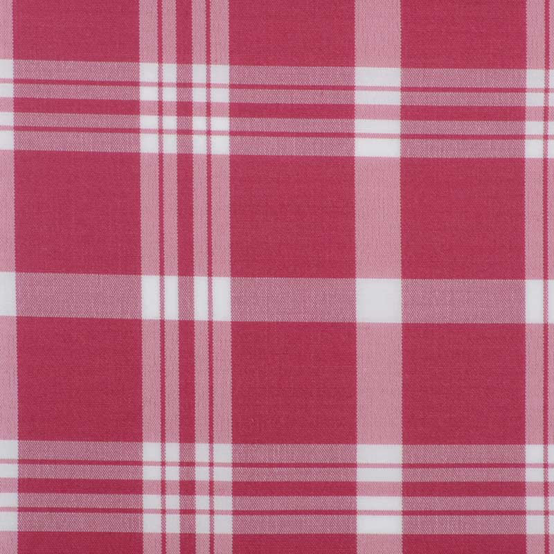 Sutton Plaids Fabric, Radish