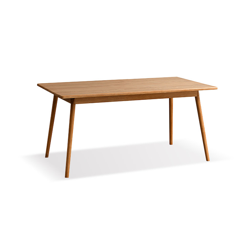 Table de salle à manger Burlywood, H 29,53 po x L 55,12 po x l 29,53 po