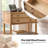 Hicks 28.4"W Solid Wood 1-Drawer Nightstand with Built-In Outlets and USB Ports-1149425874
