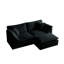 Canapé modulaire en chenille avec table d'appoint-2013943088
