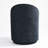 Upholstered Modern Navy Polyester Blend Barrel Swivel Side Dining Chair-111969060