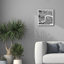 "Epic Graffiti" London Map Black "par Laura Marshall, art mural sur toile-102879791